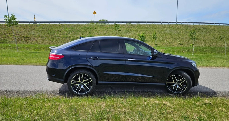 Mercedes-Benz GLE cena 199900 przebieg: 146000, rok produkcji 2019 z Zduny małe 277